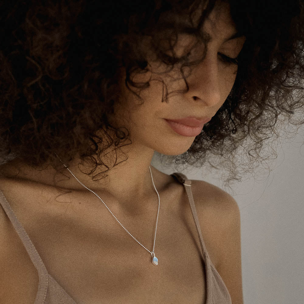Zephyr • Silver Drift Pendant