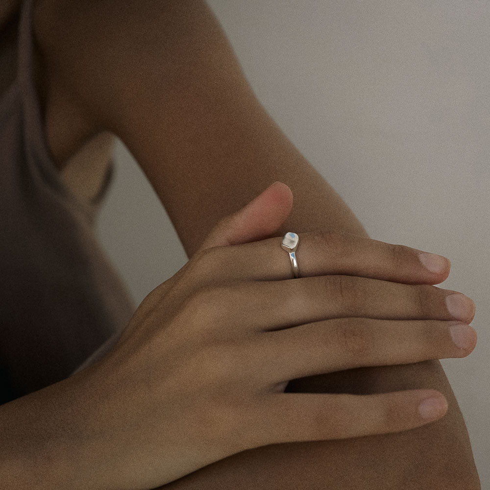 Zephyr • Silver Drift Ring