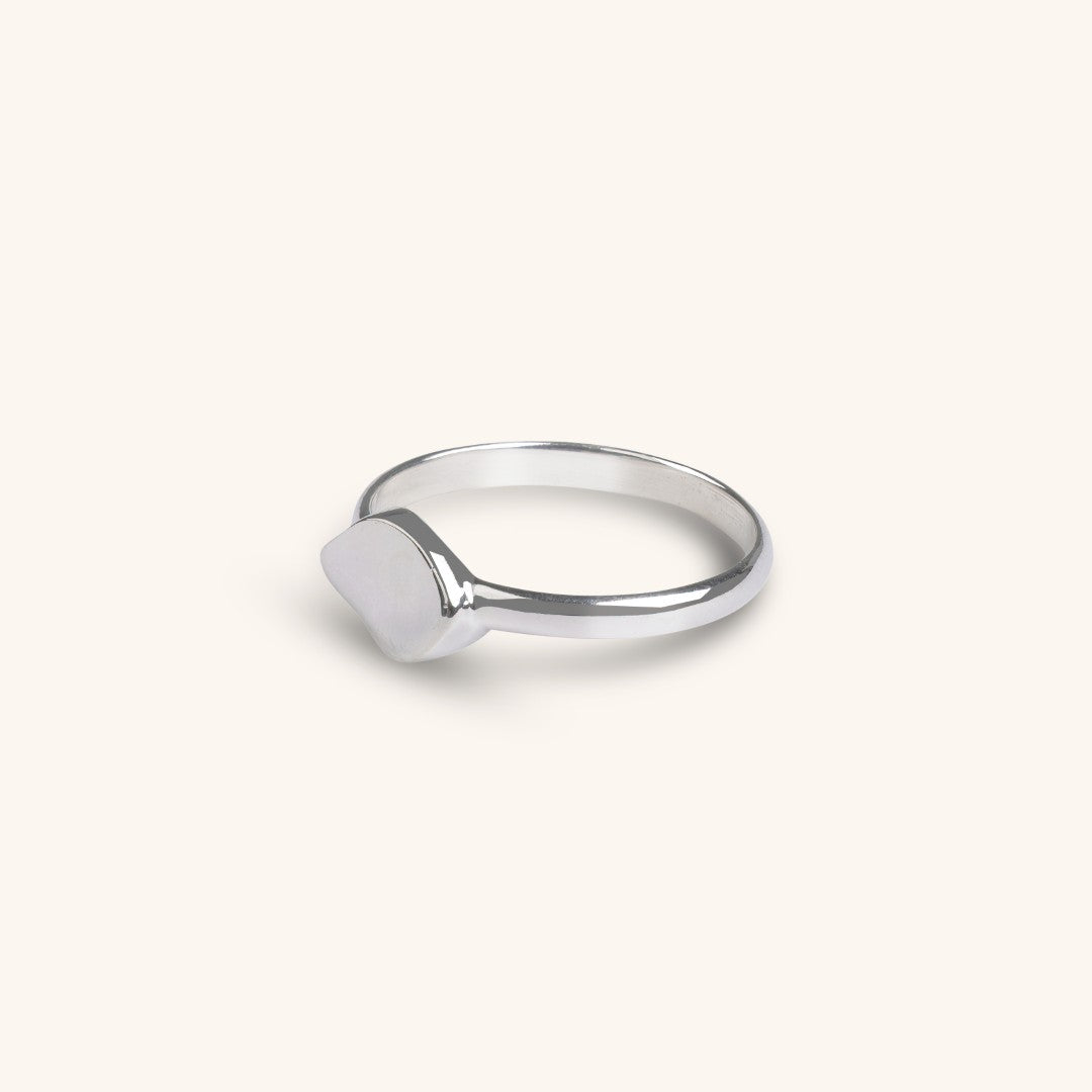 Zephyr • Silver Drift Ring
